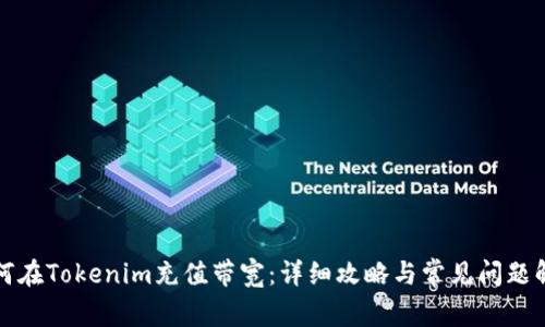 如何在Tokenim充值带宽：详细攻略与常见问题解答