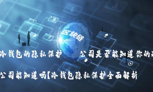 初步了解与冷钱包的隐私保护——公司是否能知道你的冷钱包金额？

冷钱包金额公司能知道吗？冷钱包隐私保护全面解析